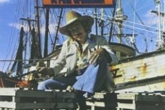 A White Sport Coat and A Pink Crustacean