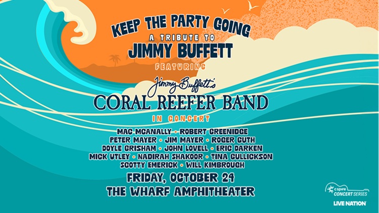 The Coral Reefer Band returns to The Wharf Amphitheater