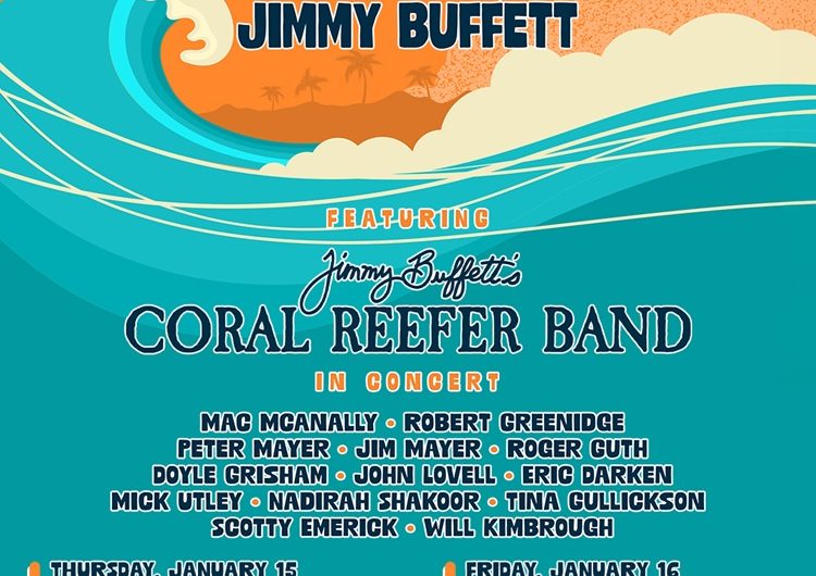 The Coral Reefer Band announce 2 shows in Florida